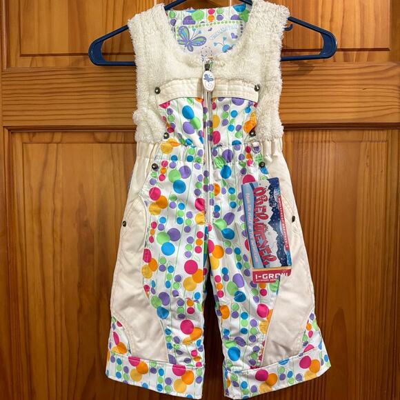 Obermeyer Other - Obermeyer Poke Dot Bibs Size 1